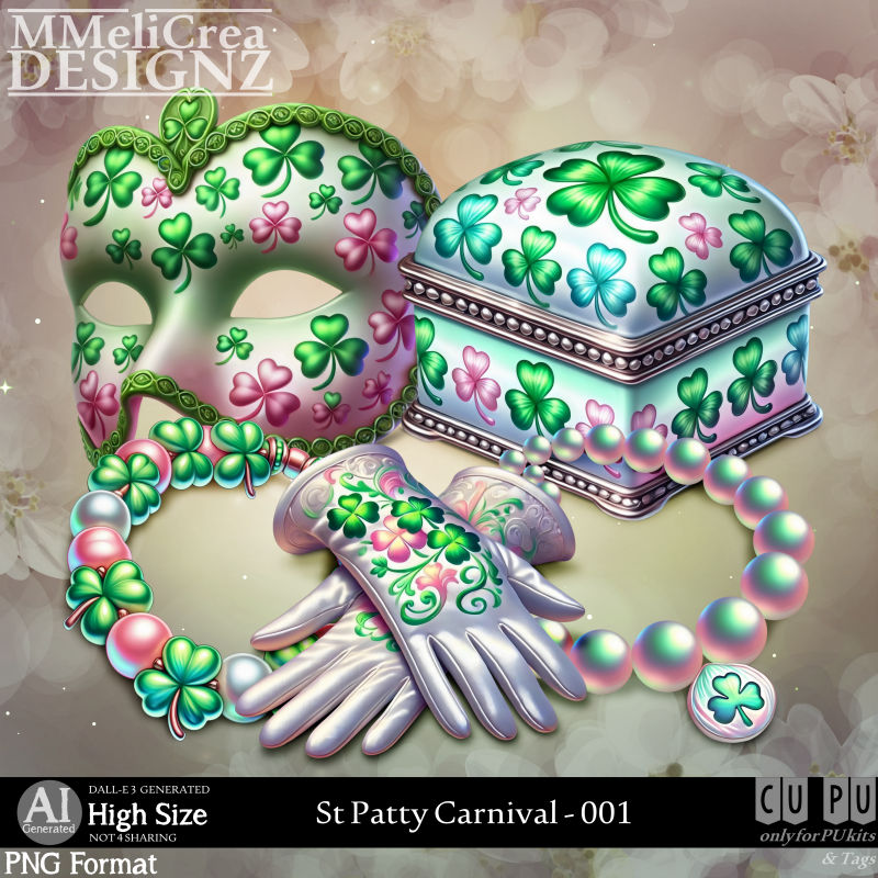 (image for) AI - St Patty Carnival - CU001 (CU4PU/PNG/PACK)